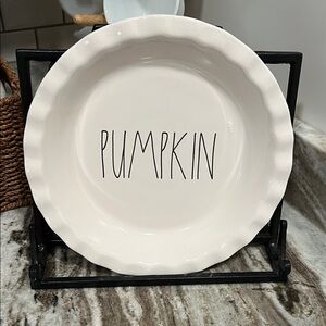 Rae Dunn Pumpkin Cream Pie Plate
